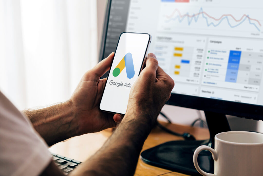Mobile and Desktop Google Ads Dashboard